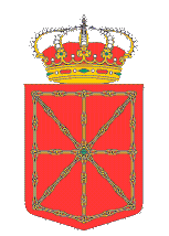 Actual escut oficial de Navarra